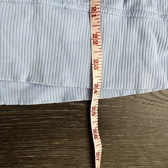 OFFLINE By Aerie Wow Waffle Oversized T-Shirt Blue Women's Medium  Boho Coastal - Picture 4 of 9